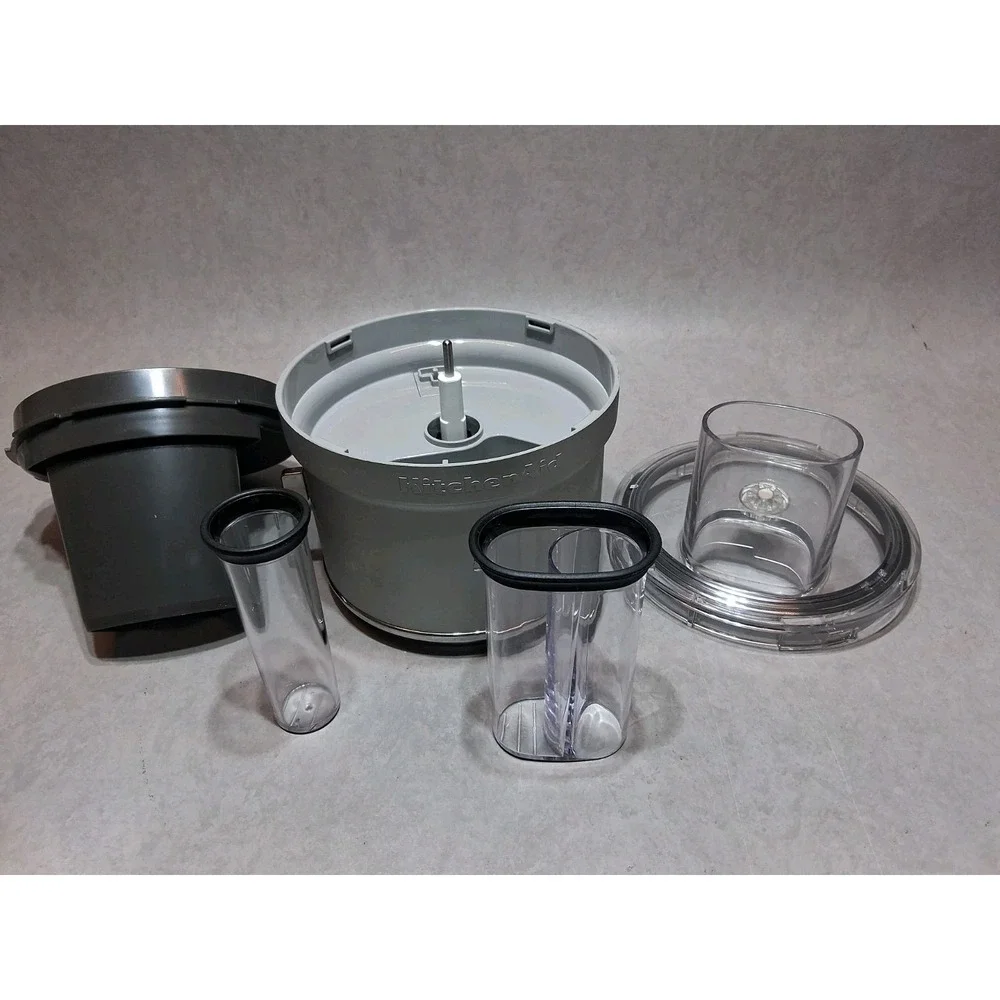 KitchenAid RRKSM2FPA Food Processor Attachment, Dicing Kit, Used Missing Blade